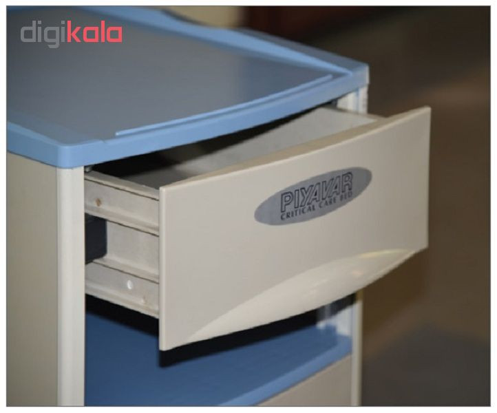 کمد کنار تخت بیمارستانی پیاوار مدل L300