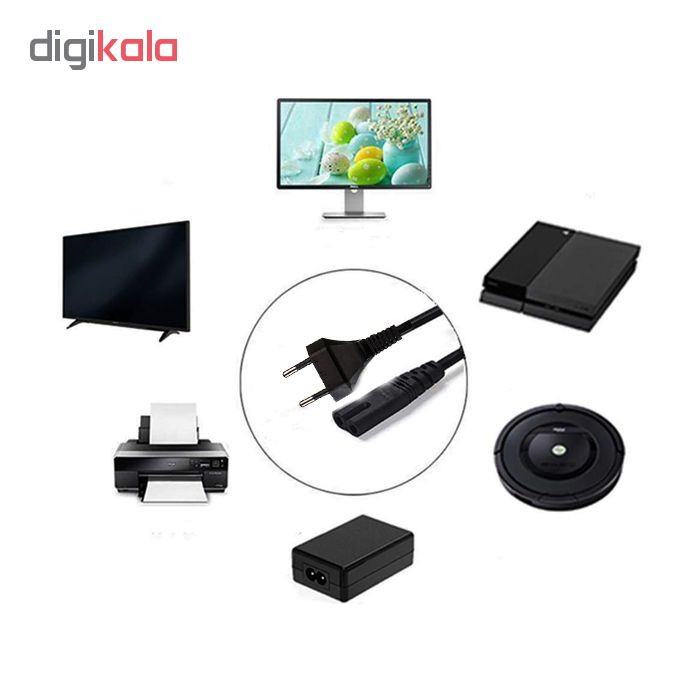 کابل برق تلویزیون ولکس مدل VX-22 طول 0.5 متر