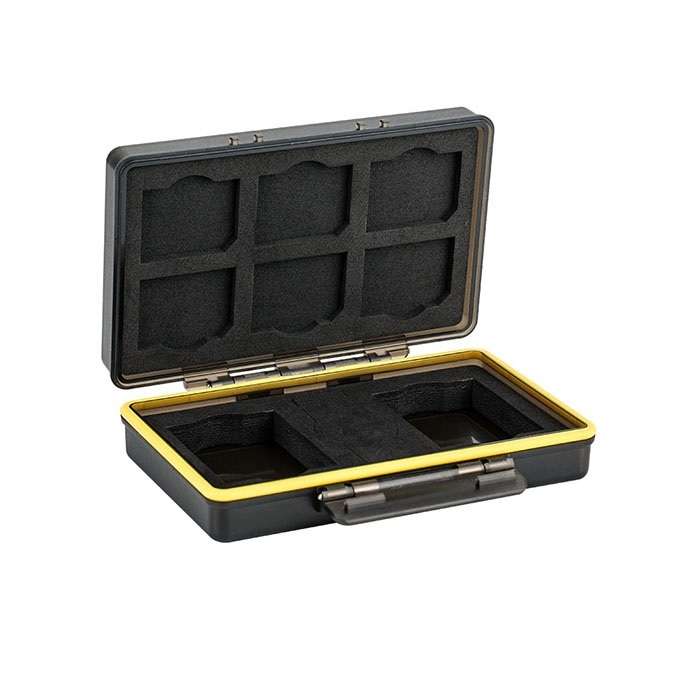 کیف محافظ باتری و کارت حافظه جی جی سی مدل BC-3NPW126 مناسب برای باتری دوربین فوجی فیلم NP-W126 کیف محافظ باتری و کارت حافظه جی جی سی مدل BC-3NPW126 مناسب برای باتری دوربین فوجی فیلم NP-W126