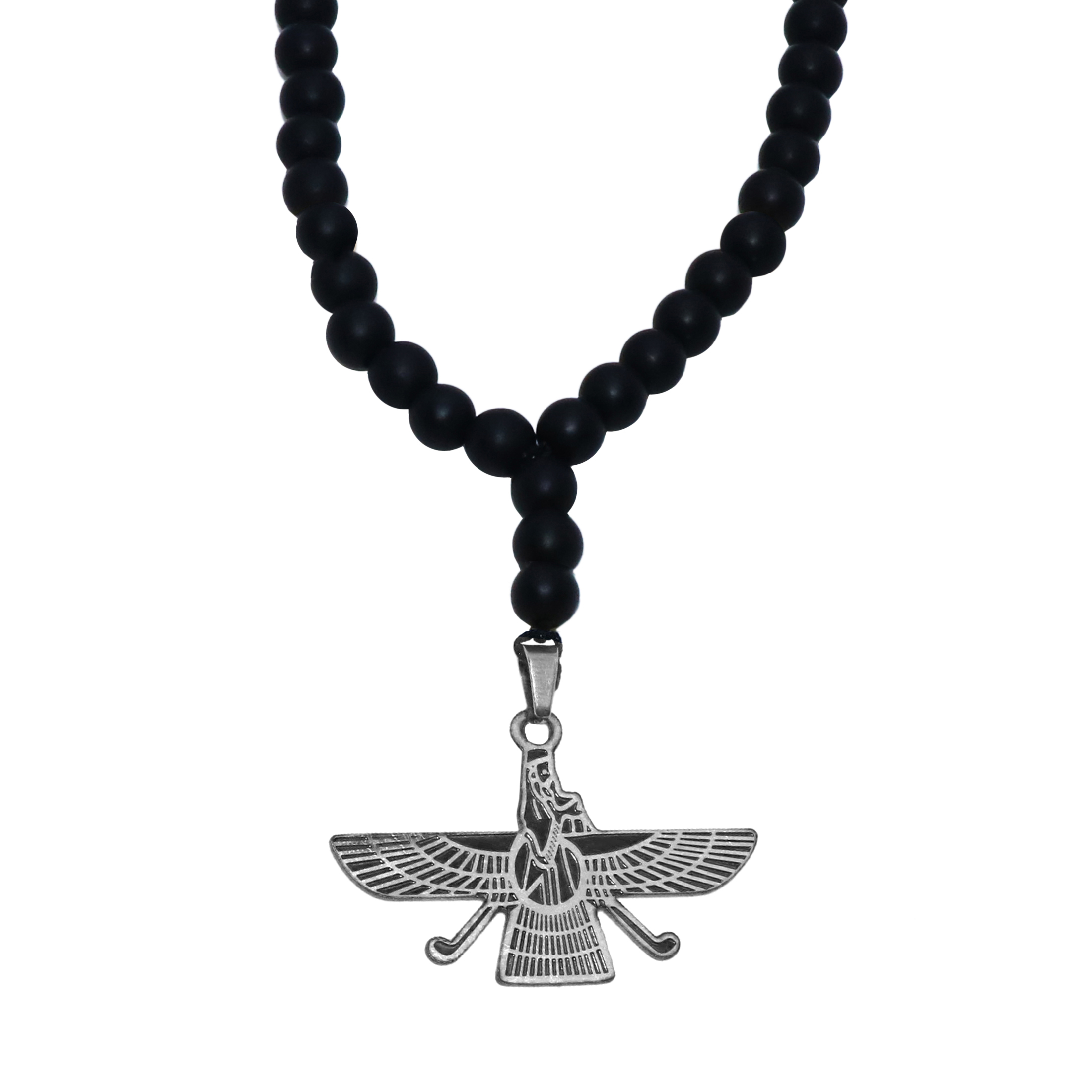گردنبند مردانه طرح فروهر کد GM-010