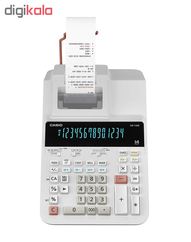 ماشین حساب کاسیو مدل DR-120R