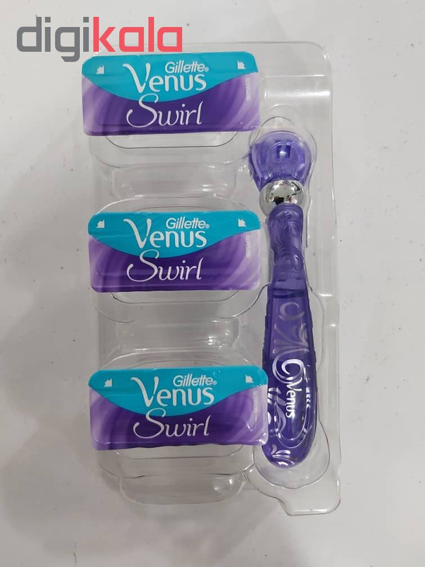 خود تراش و تیغ یدک ژیلت مدل Venus