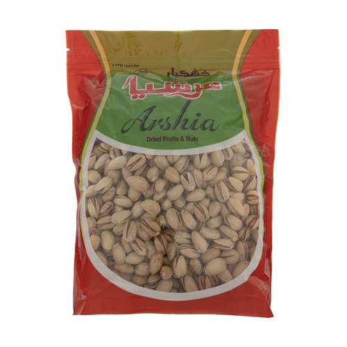 پسته اکبری دستچین خام عرشیا مقدار 1 کیلوگرم