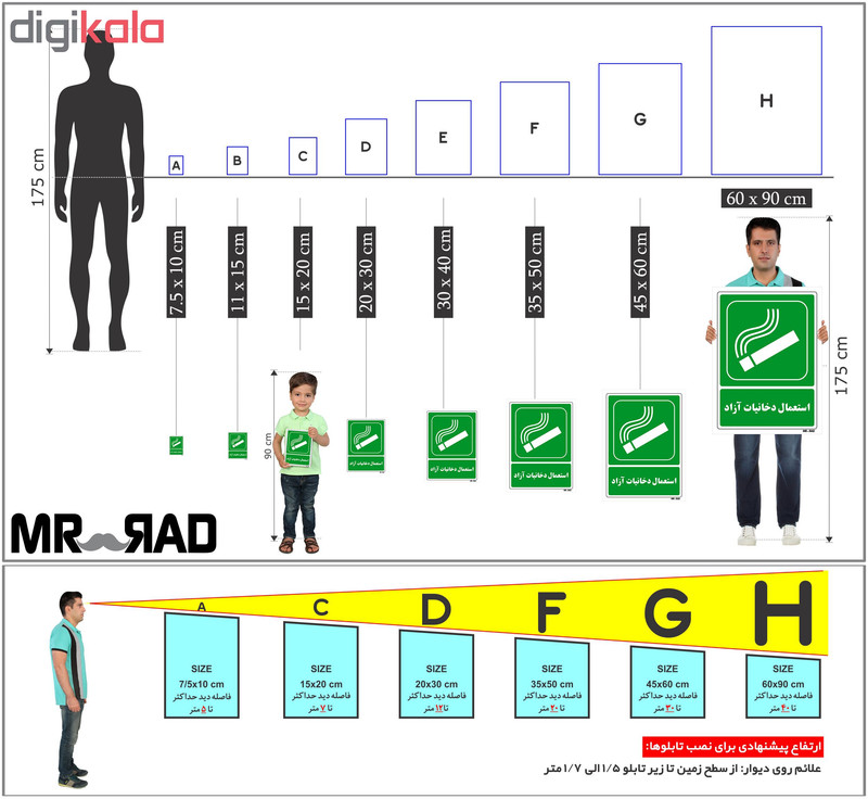 تابلو شرایط ایمن مستر راد طرح استعمال دخانیات آزاد کد THG187 تابلو شرایط ایمن مستر راد طرح استعمال دخانیات آزاد کد THG187