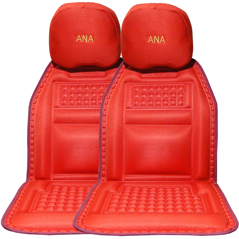 پشتی طبی صندلی خودرو آنا کد 88-03 به همراه پشت گردنی صندلی مجموعه 4 عددی