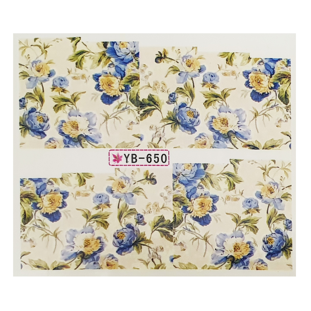 برچسب لنز ناخن مدل YB-650