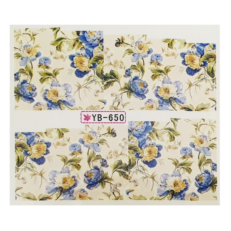 برچسب لنز ناخن مدل YB-650 برچسب لنز ناخن مدل YB-650