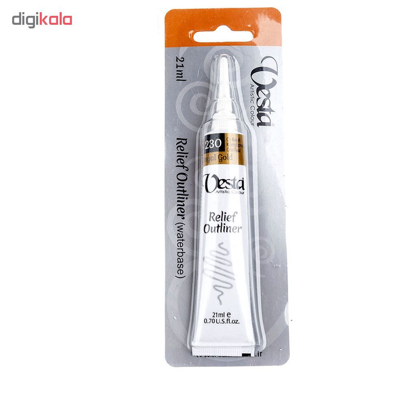 خمیر دورگیر وستا مدل Royal Gold 230 حجم 21 میلی لیتر