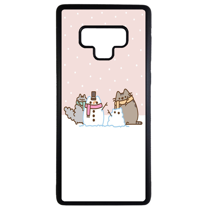 کاور طرح گربه ها و آدم برفی کد 43165 مناسب برای گوشی موبایل سامسونگ galaxy note 9