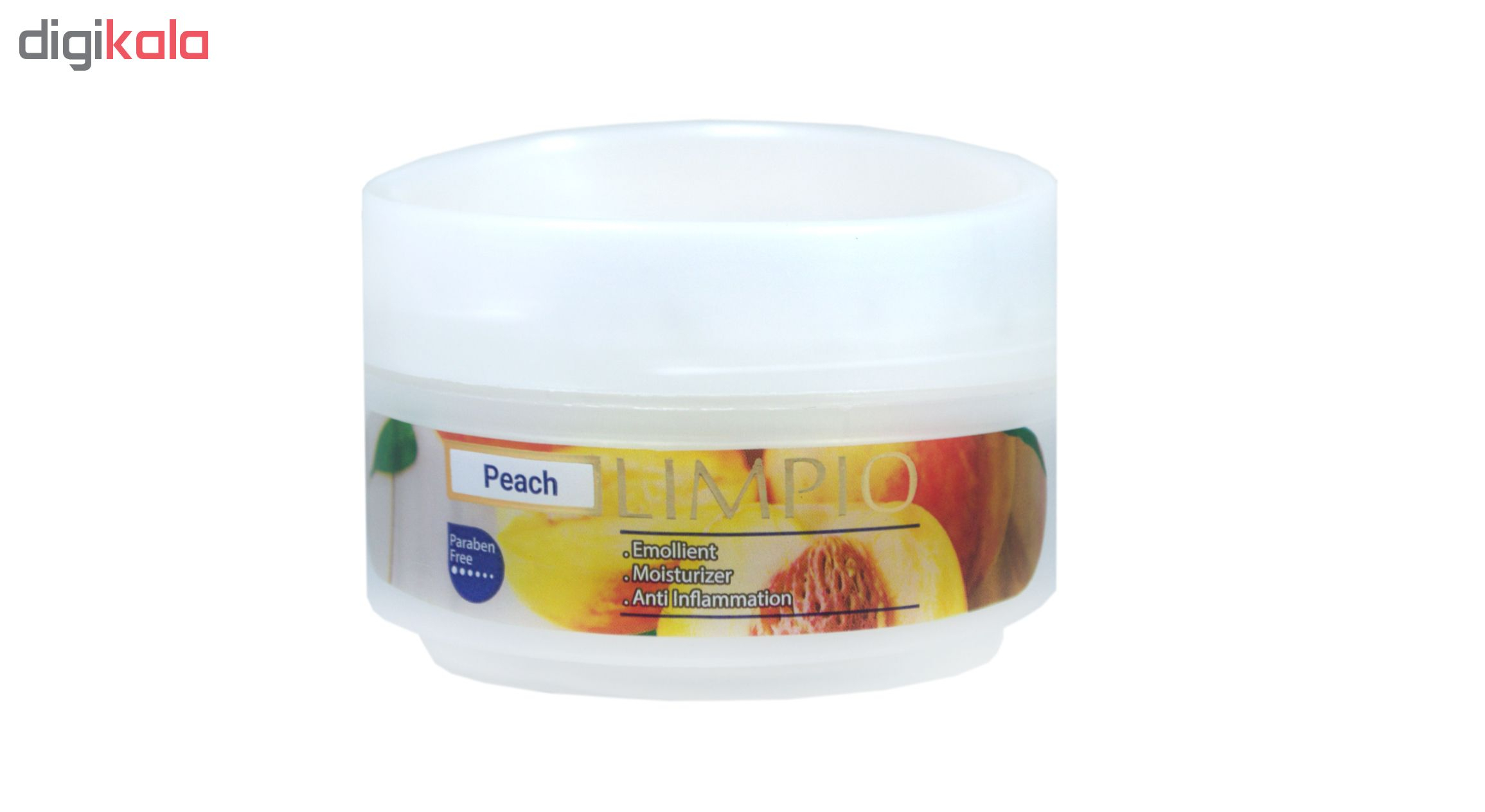 کرم مرطوب کننده لیمپیو مدل Peach حجم 200 میلی لیتر مجموعه 3 عددی