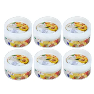 کرم مرطوب کننده لیمپیو مدل Peach حجم 200 میلی لیتر مجموعه 6 عددی