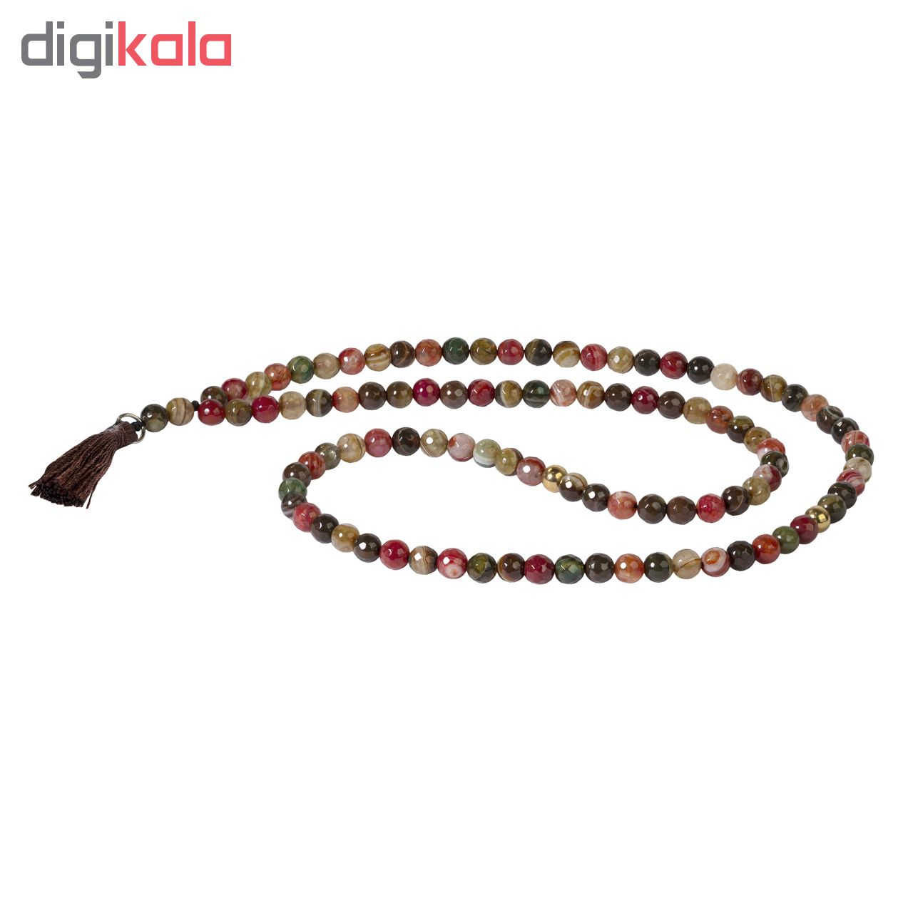 تسبیح سنگ عقیق اقلیمه کد TB41