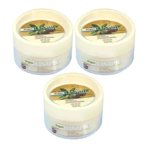 کرم مرطوب کننده لیمپیو مدل Argan Oil حجم 200 میلی لیتر مجموعه 3 عددی