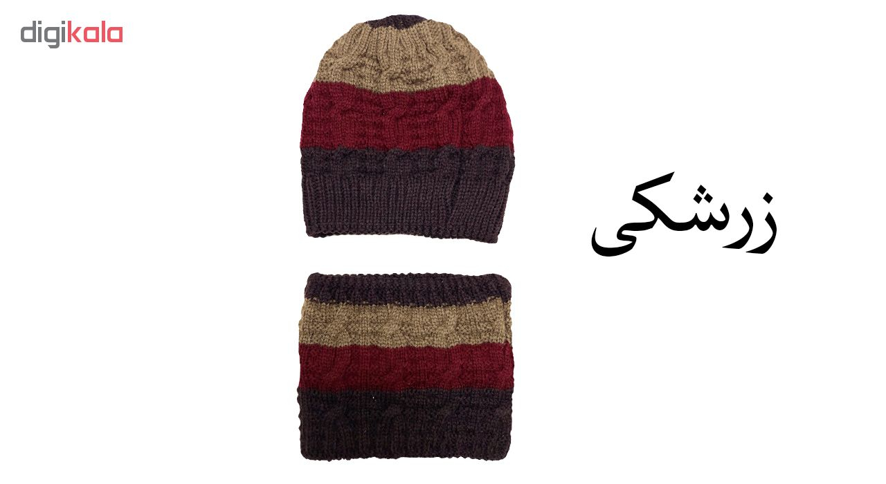 کلاه و شال گردن کد 6