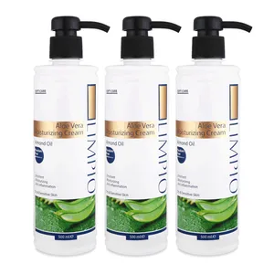 کرم مرطوب کننده لیمپیو مدل Aloe vera حجم 500 میلی لیتر مجموعه 3 عددی