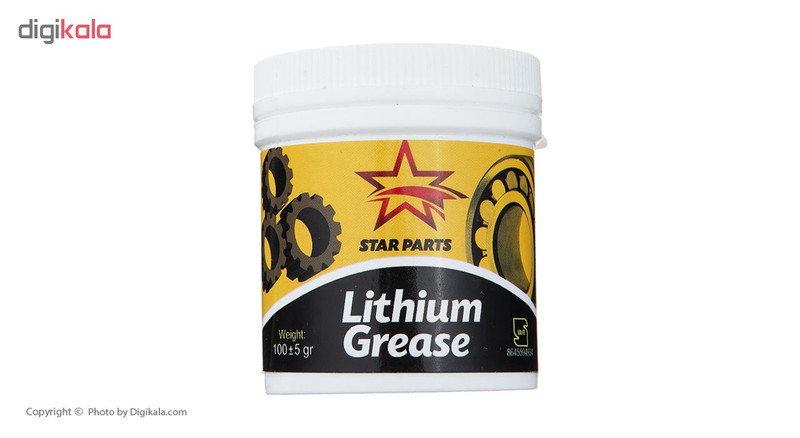 گریس استارپارتس مدل Lithium وزن 100 گرم بسته 12 عددی