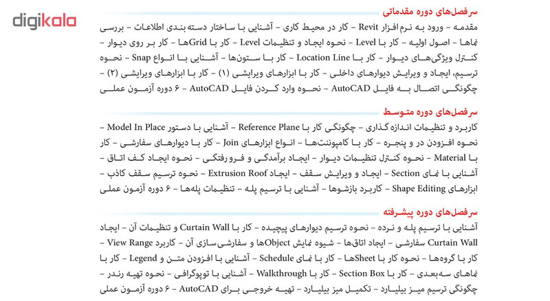 نرم افزار آموزش Autodesk Revit 2020 شرکت پرند