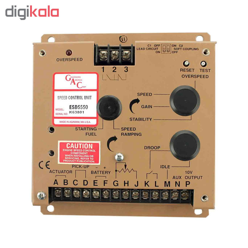 کنترلر دور موتور دیزل جی ای سی مدل ESD5550 کنترلر دور موتور دیزل جی ای سی مدل ESD5550