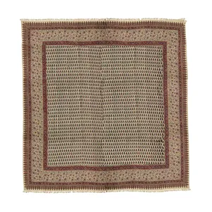 روتختی قلمکار حاج محمد علی هاشمیان طرح شاه عباسی کد 002 سایز 220 × 280 سانتی متر