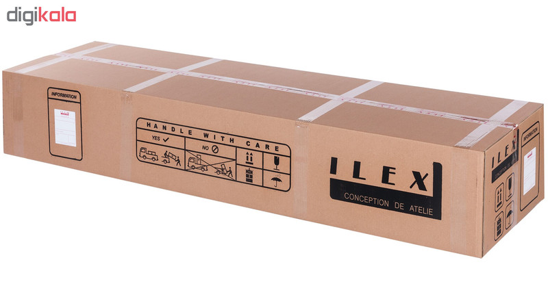 میز تلویزیون آیلکس مدل LONIZ 3D-WHWA-220