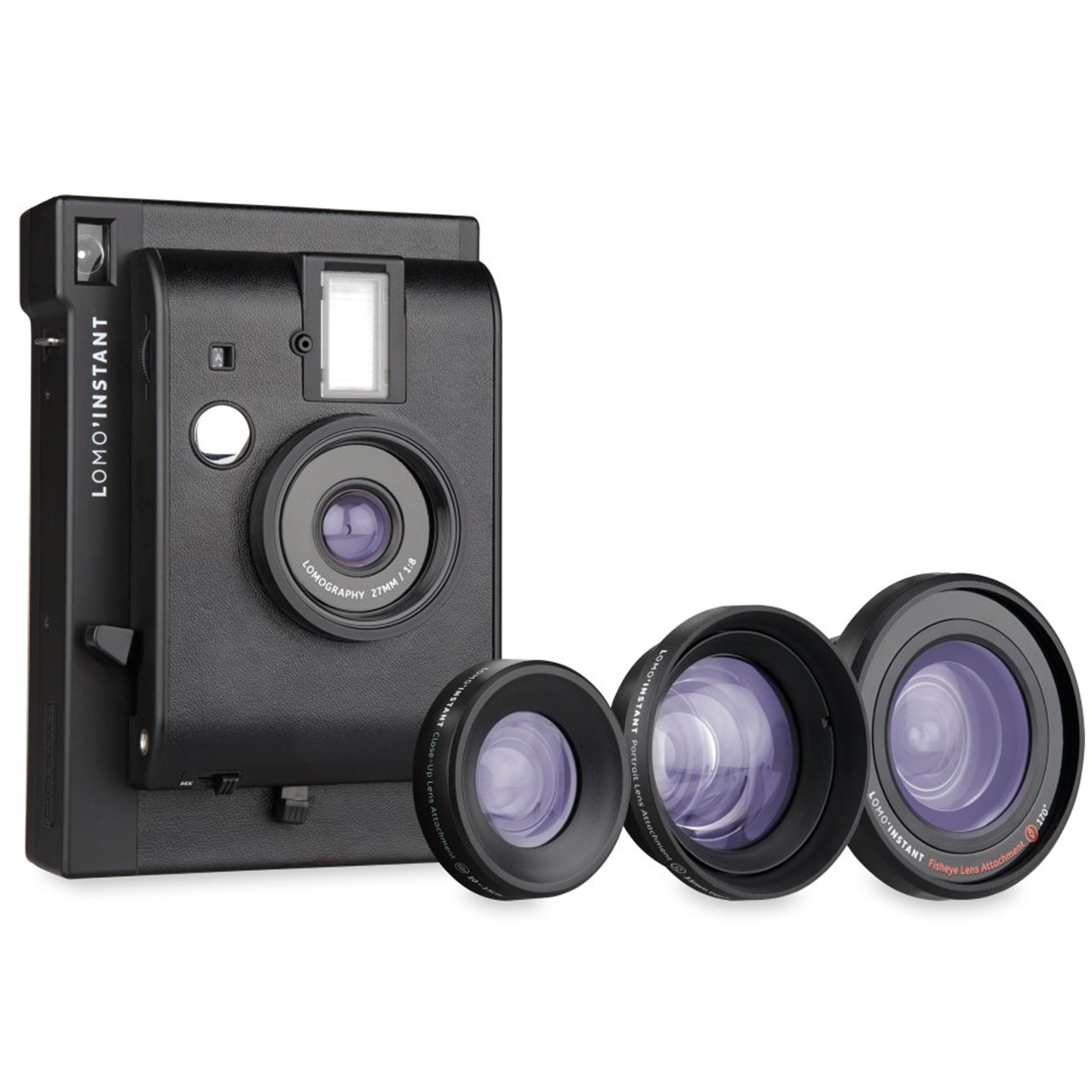 دوربین چاپ سریع لوموگرافی مدل Black به همراه سه لنز