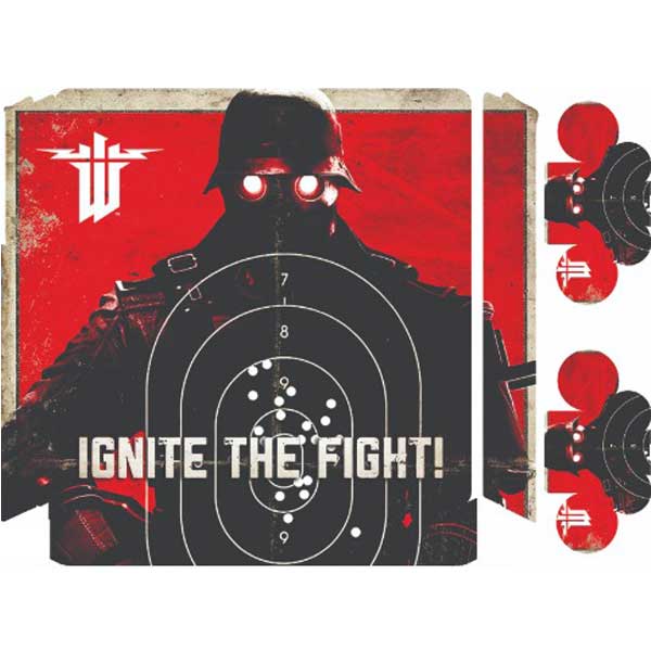 برچسب کنسول پلی استیشن 4 مدل Ignite The Fight