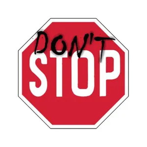 استیکر مدل don't stop