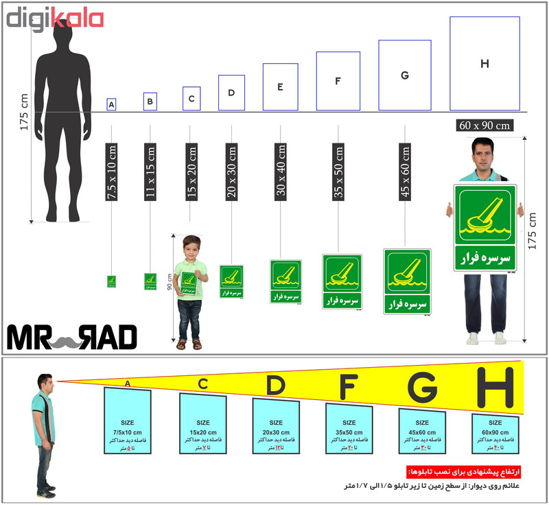 تابلو شرایط ایمن مستر راد طرح سرسره فرار کد THG085 تابلو شرایط ایمن مستر راد طرح سرسره فرار کد THG085