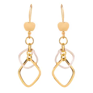 گوشواره طلا 18 عیار زنانه کد AG02