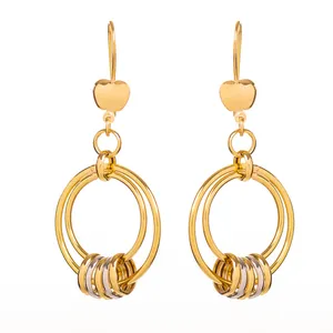 گوشواره طلا 18 عیار زنانه کد AG05