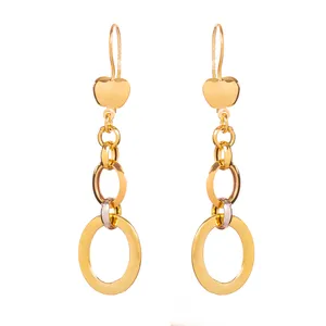 گوشواره طلا 18 عیار زنانه کد AG07