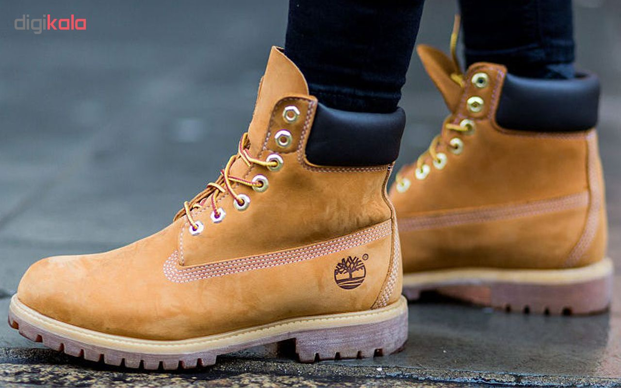 نیم بوت مردانه تیمبرلند مدل JUNIOR 6INCH PREMIUM-2025