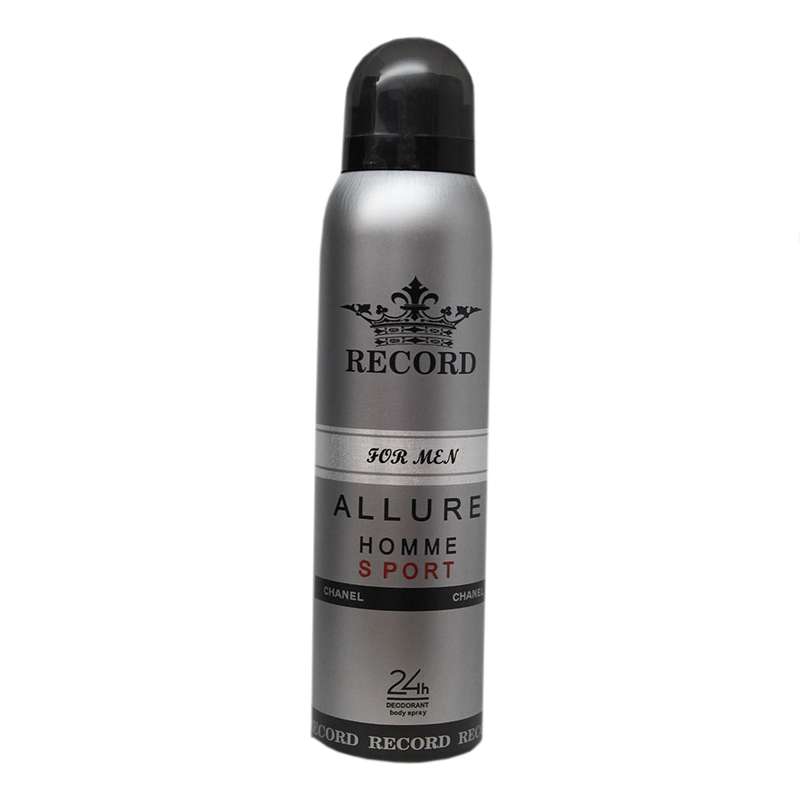 اسپری مردانه رکورد مدل Allure حجم 150 میلی لیتر اسپری مردانه رکورد مدل Allure حجم 150 میلی لیتر