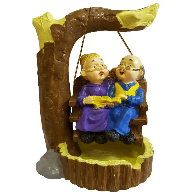 مجسمه لیلپار طرح تاب سوار مدل HOA-1072