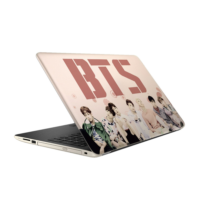 استیکر لپ تاپ طرح BTS مدل TIE427 مناسب برای لپ تاپ 15.6 اینچ