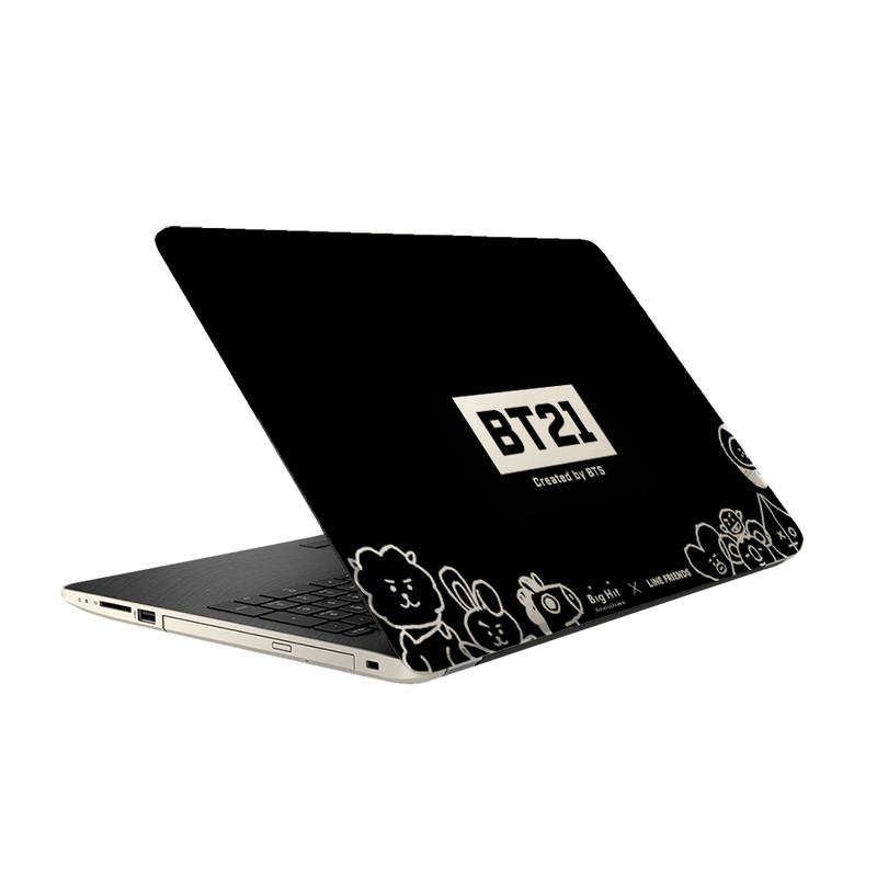 استیکر لپ تاپ طرح BTS مدل TIE431 مناسب برای لپ تاپ 15.6 اینچ