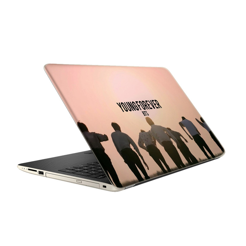 استیکر لپ تاپ طرح BTS مدل TIE435 مناسب برای لپ تاپ 15.6 اینچ