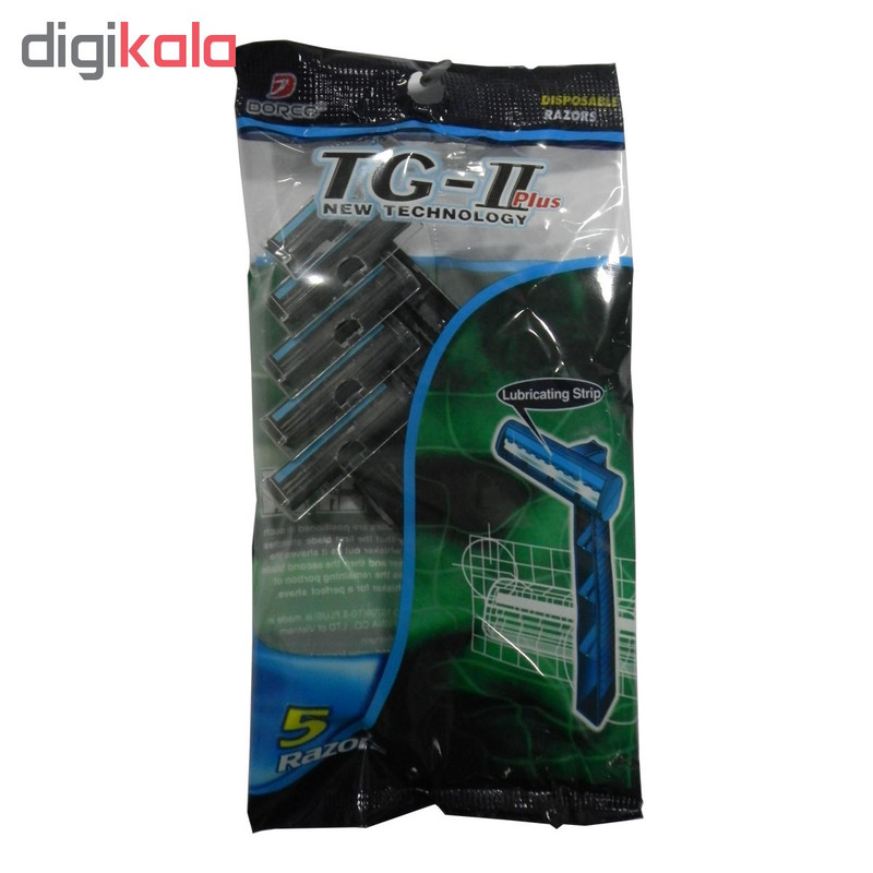 خود تراش مردانه دورکو مدل TG-II Plus تحت لیسانس بسته 5 عددی