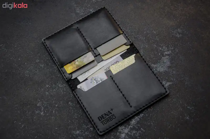 کیف مدارک چرمینه اسپرت طرح دناپلاس توربو کد 42024-B