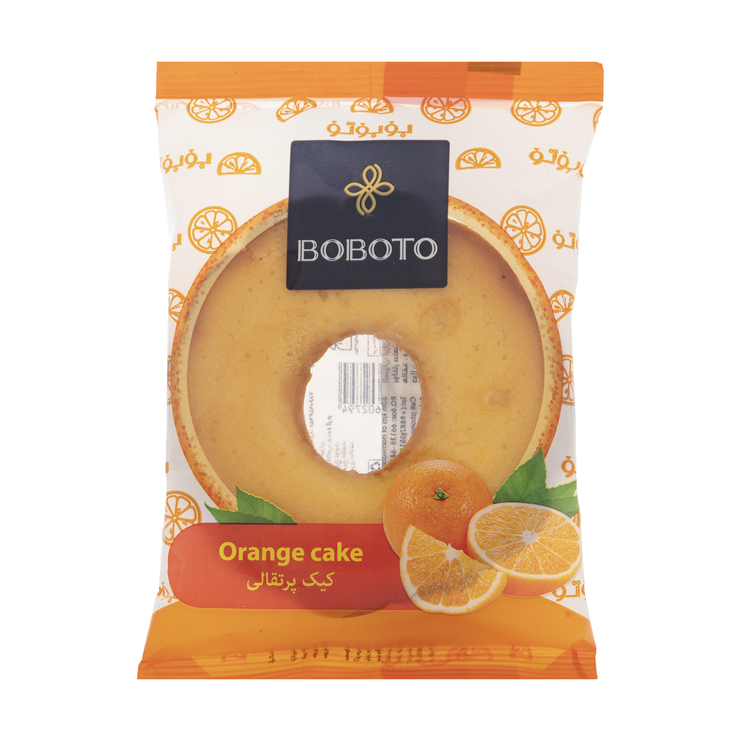 کیک پرتقالی بوبوتو مقدار 60 گرم