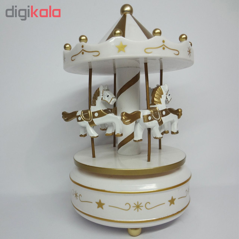 ماکت موزیکال کاروسل طرح چرخ و فلک مدل CR1