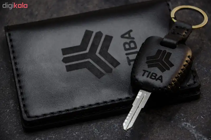 ست هدیه چرمینه اسپرت طرح تیبا کد 72027-B