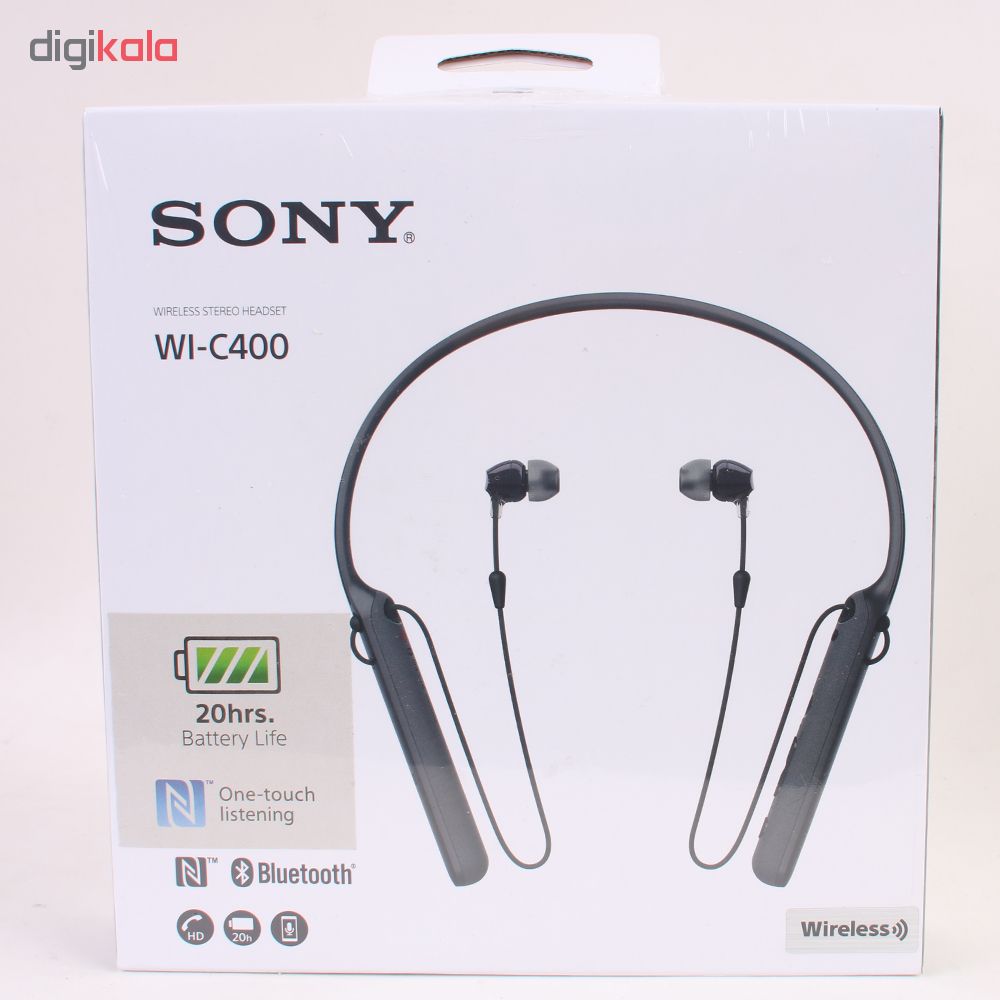 sony bluetooth earphones wi c400