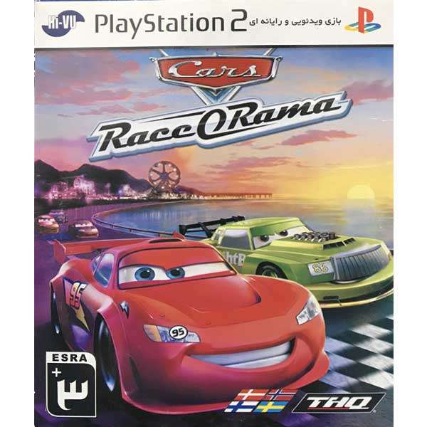 بازی Cars Race QRama مخصوص PS2 بازی Cars Race QRama مخصوص PS2