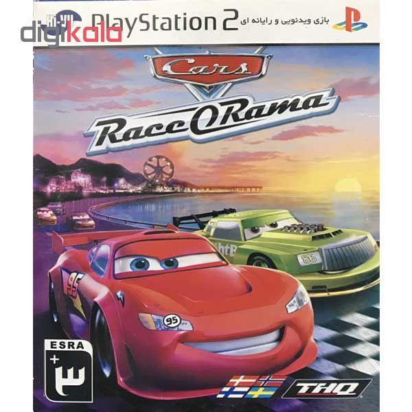 بازی Cars Race QRama مخصوص PS2 بازی Cars Race QRama مخصوص PS2