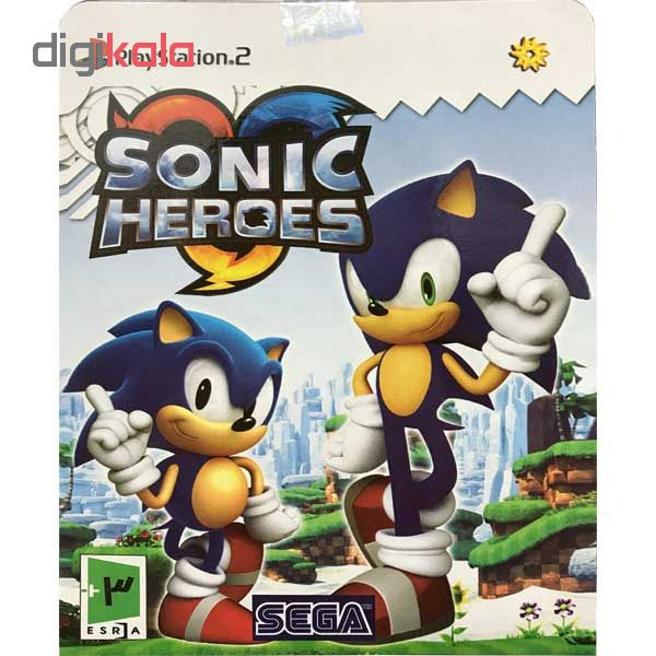 بازی Sonic Heroes مخصوص PS2 بازی Sonic Heroes مخصوص PS2