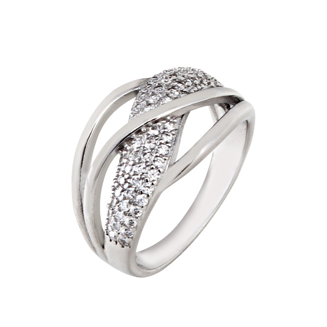 انگشتر نقره زنانه مد و کلاس کد 1000493