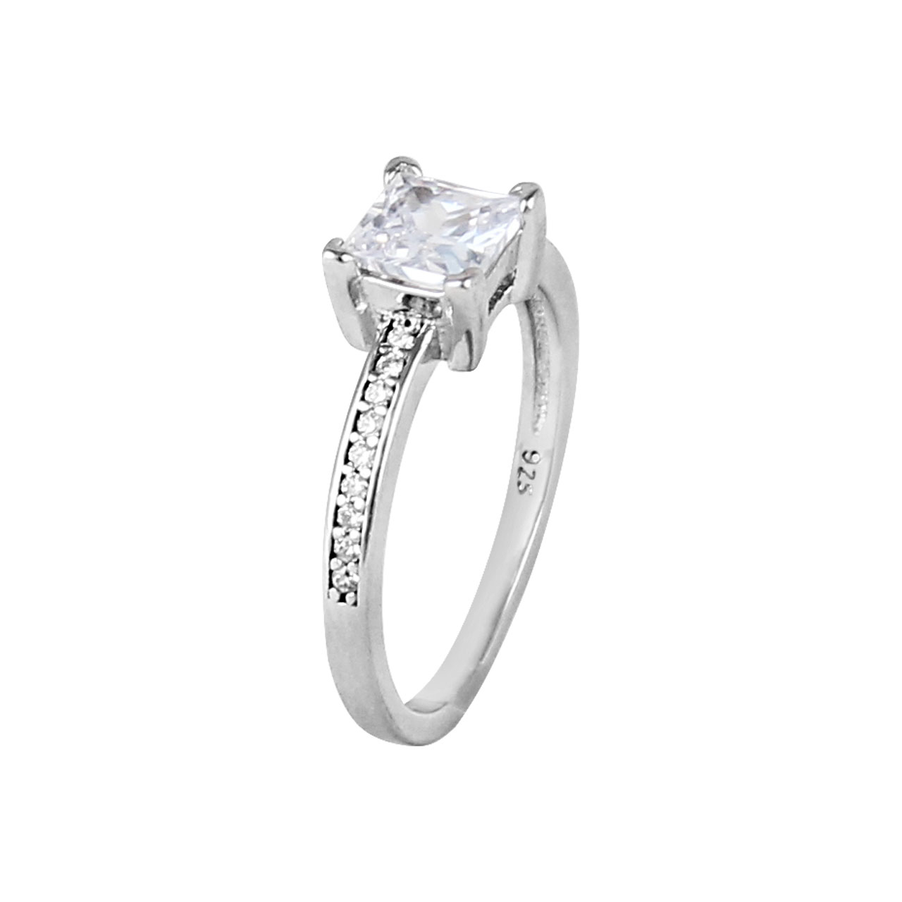 انگشتر نقره زنانه مد و کلاس کد 1000495