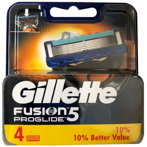 تیغ یدک ژیلت مدل Fusion 5 Proglide بسته 4 عددی