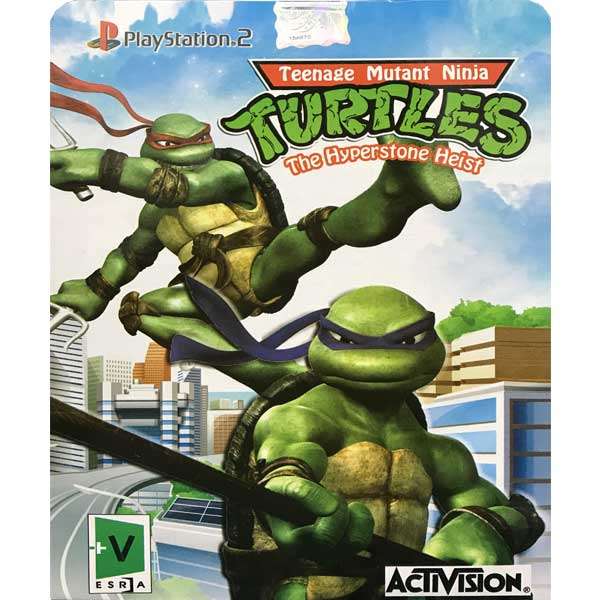 بازی Turtles مخصوص PS2 بازی Turtles مخصوص PS2